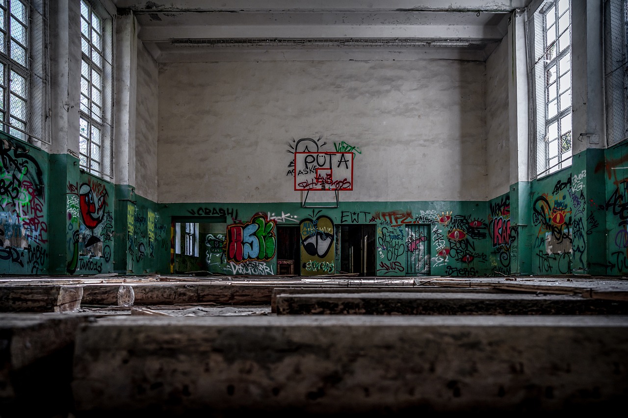 Verlassene Schule 1